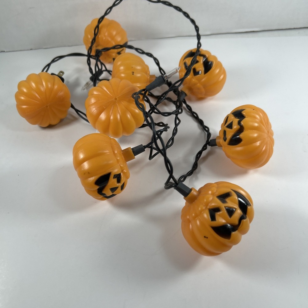 Pumpkin Halloween Face‎ Twinkle Lights Cover Plastic Replacement